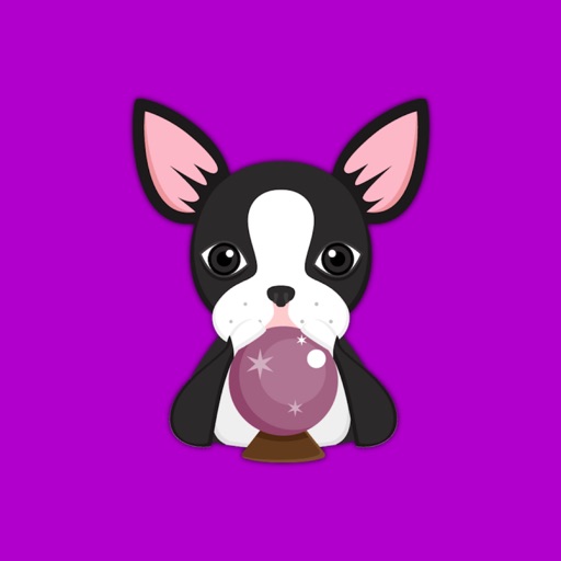 Black Boston Terrier Emoji iOS App