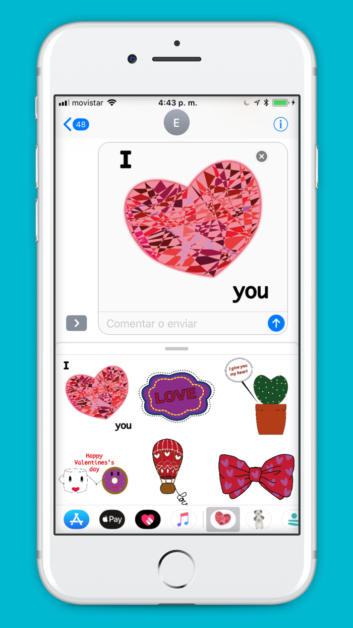 Valentines Stickers 2018