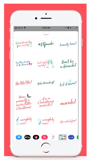 Her Holiday Stickers(圖4)-速報App