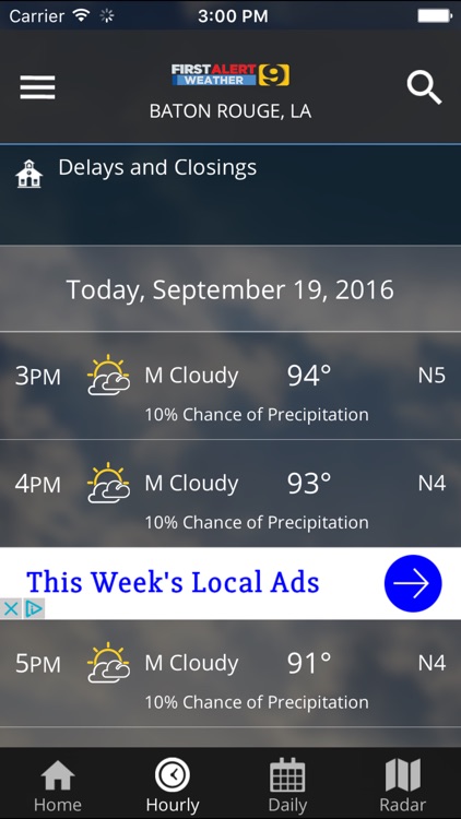 WAFB First Alert Weather screenshot-4