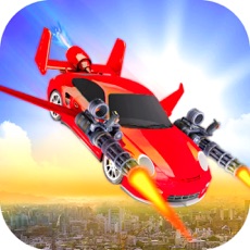 Activities of Flying Car Shooting Chase: Air Stunt Simulator
