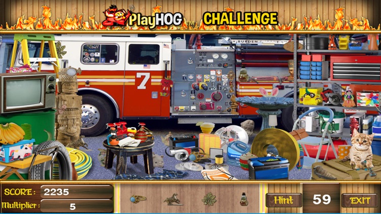 Fire Rescue Hidden Object Game