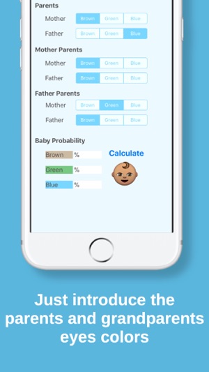 EYE COLOR CALCULATOR(圖3)-速報App