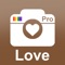 Instantly add love effects and stickers to your photo