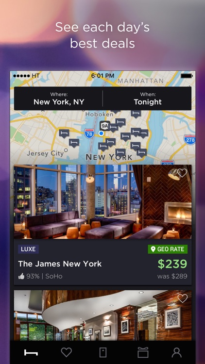 HotelTonight - Great Deals on Last Minute Hotels screenshot-0