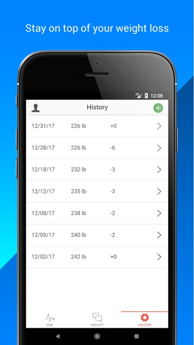 BMI + Weight Loss Tracker screenshot 4