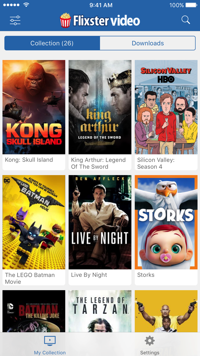 Flixsterデジタルコピー