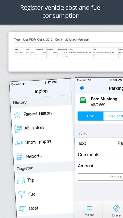 Triplog - Track your driving screenshot-3