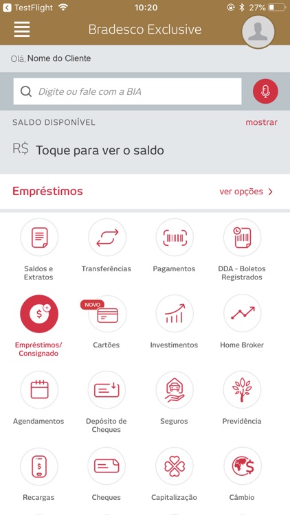 Bradesco Exclusive screenshot-4