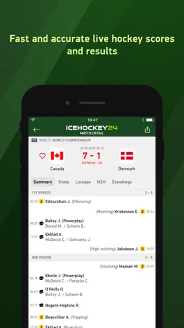 Game screenshot Ice Hockey 24 - live scores mod apk