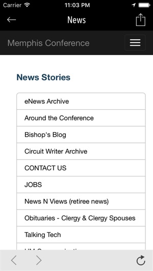 Memphis Conference UMC(圖3)-速報App
