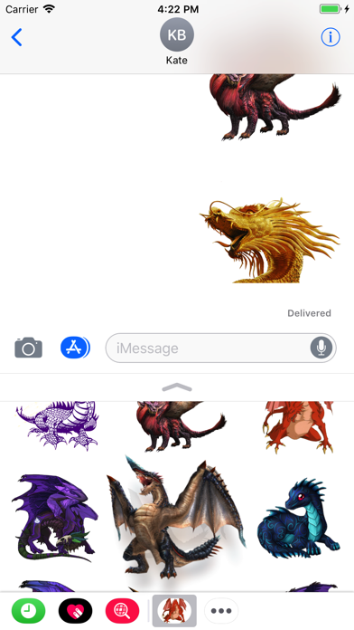 Dragons Pack Stickers screenshot 4