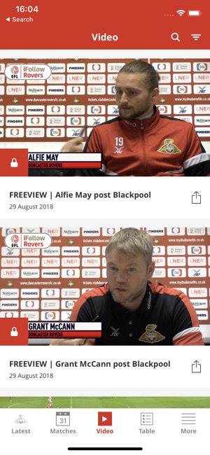 Doncaster Rovers Official App(圖3)-速報App