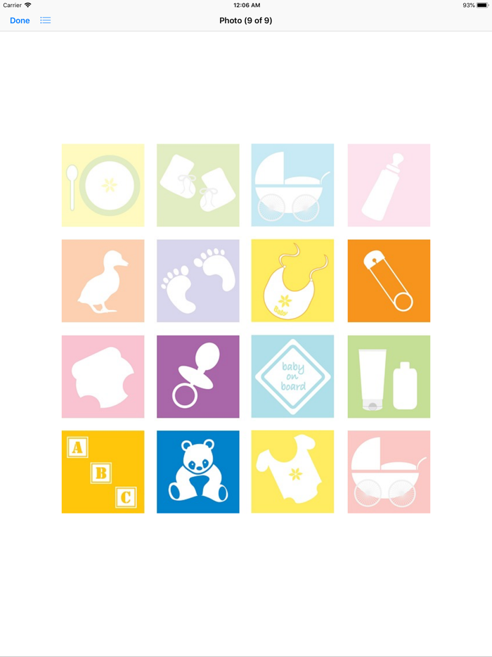 Its A Girl Sticker Pack