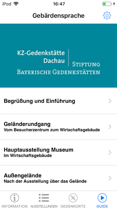 KZ-Gedenkstätte Dachau - DGS screenshot 4