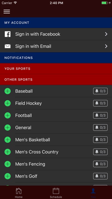 Penn Athletics screenshot 3