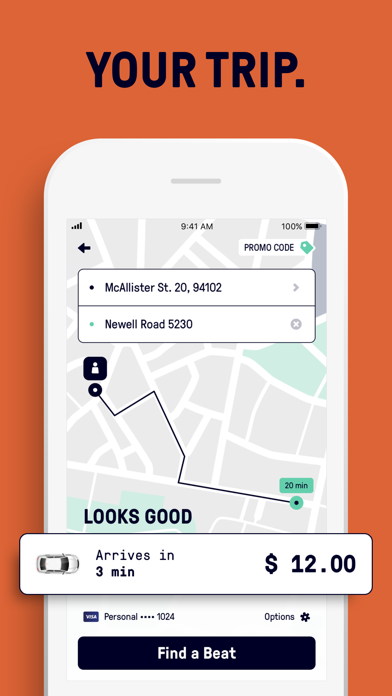 Beat - Ride app by Taxibeat Ltd. (iOS 