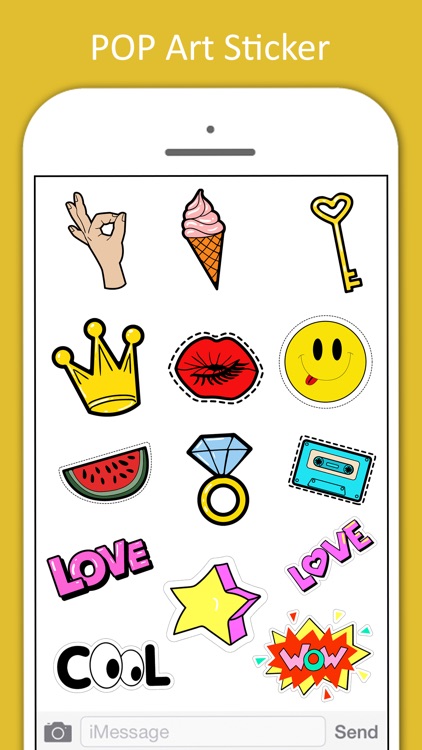 Pop Art Stickers Pack