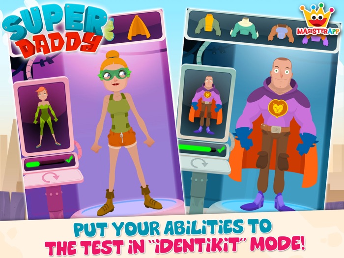 Super Daddy - Dress Up a Hero