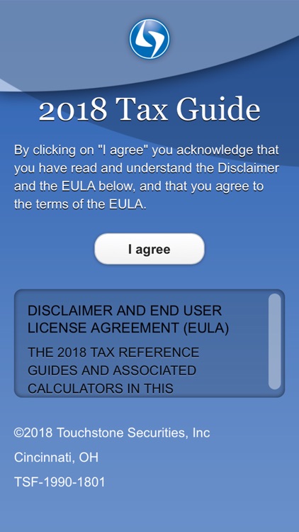 Touchstone Investments Tax App