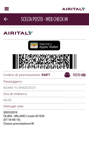 Codice promo airitaly