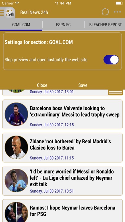 24h News for Real Madrid