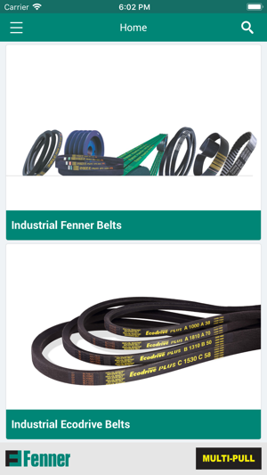 Fenner V Belt Catalogue 2025