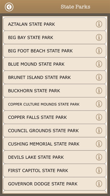 Great- Wisconsin Camping Guide screenshot-4