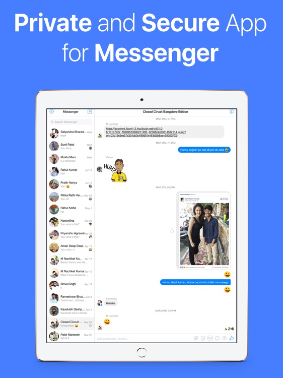 Auto Lock for FB Messenger