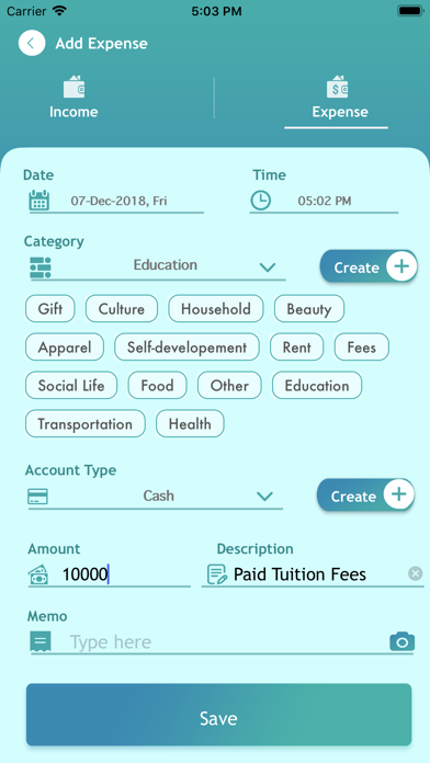 Wallet: Income Expense Tracker screenshot 3