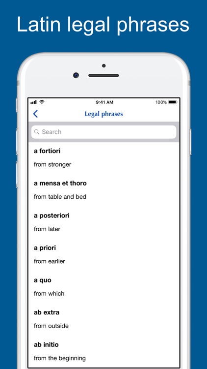 Latin phrases and vocabulary screenshot-4