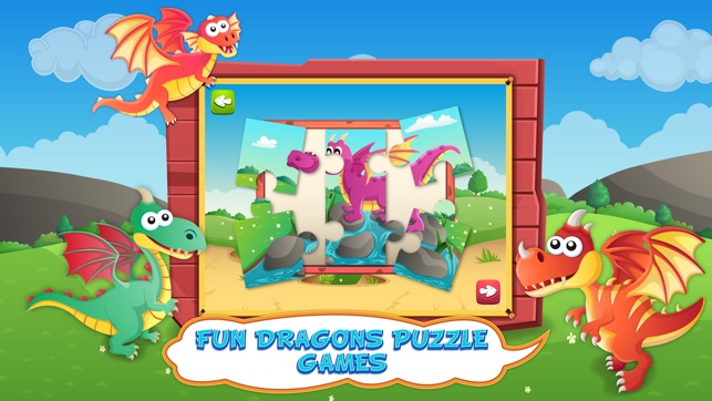 Dragons Activity Center Puzzle Game For Kids(圖2)-速報App