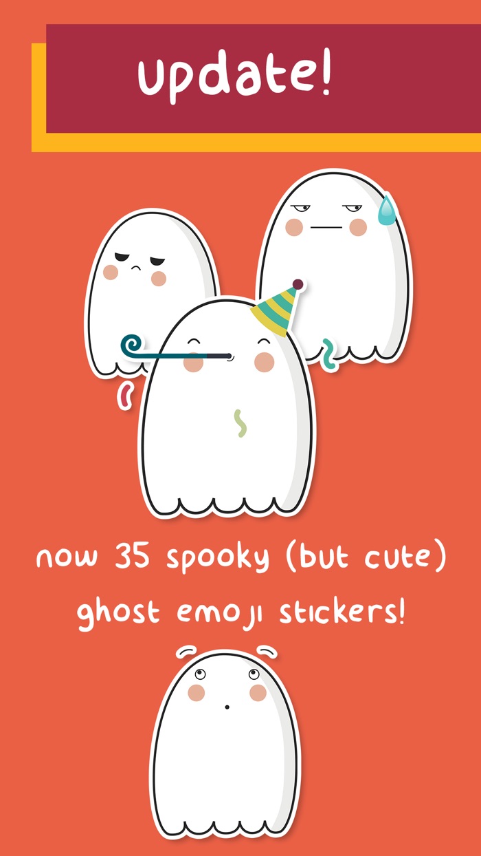 Cute Ghost Emojis