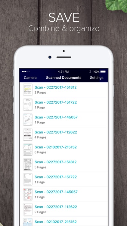 Scan & Sign PDF Creator+