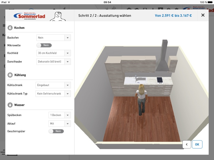 Sommerlad Küchenkonfigurator screenshot-4