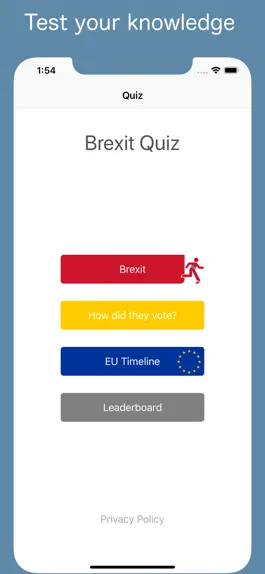 Game screenshot Brexit Quiz mod apk