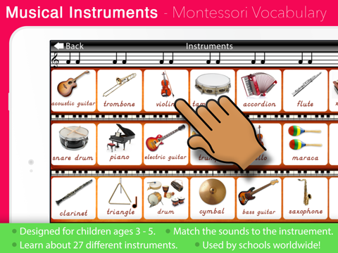 Musical Instruments - Montessori Learning for Kids - náhled