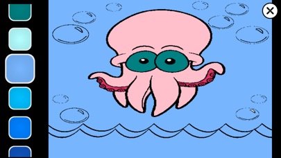 Sea Creatures Coloring Pages screenshot 3
