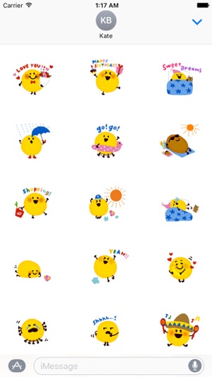 Cute Emoji Sticker