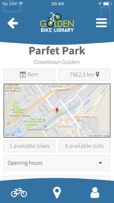 Golden Bike Library Bike Share screenshot 2