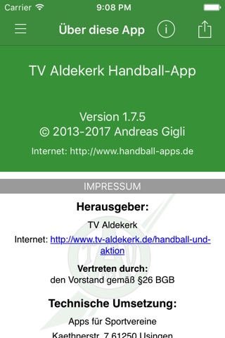 TV Aldekerk Handball screenshot 4