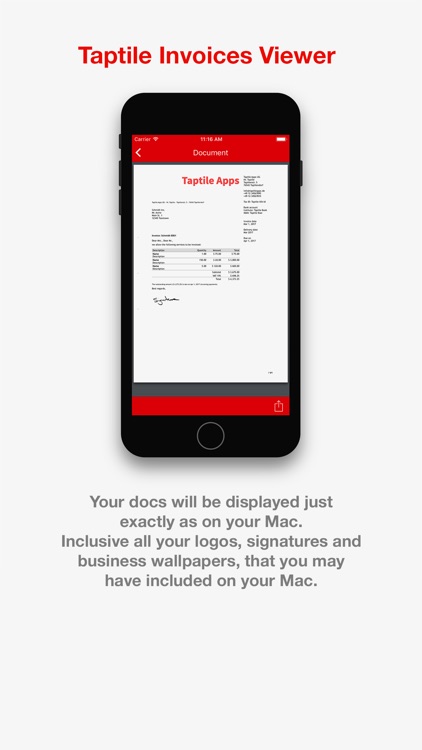 Taptile Invoices Viewer