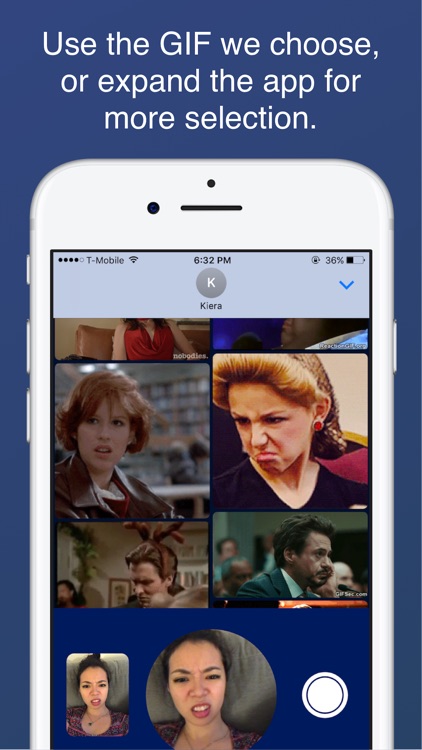 WinkChat - Turn your emotion into GIFs!