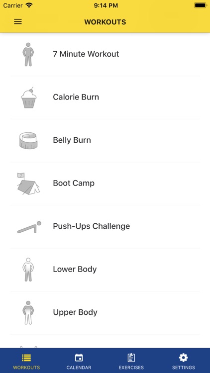 P4P 7 Minute Workout