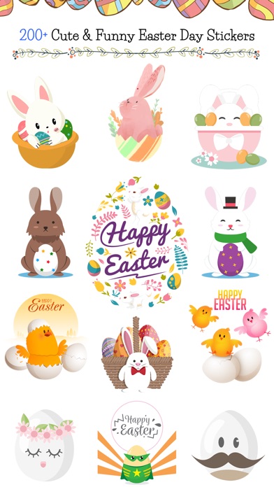 Cute & Funny Happy Easter Day screenshot 1