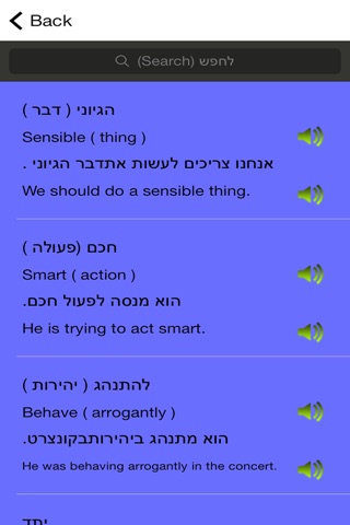 Hebrew English Trainer screenshot 2