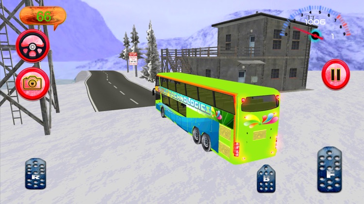 Hill Bus Driver 3d 2017 Mania screenshot-4