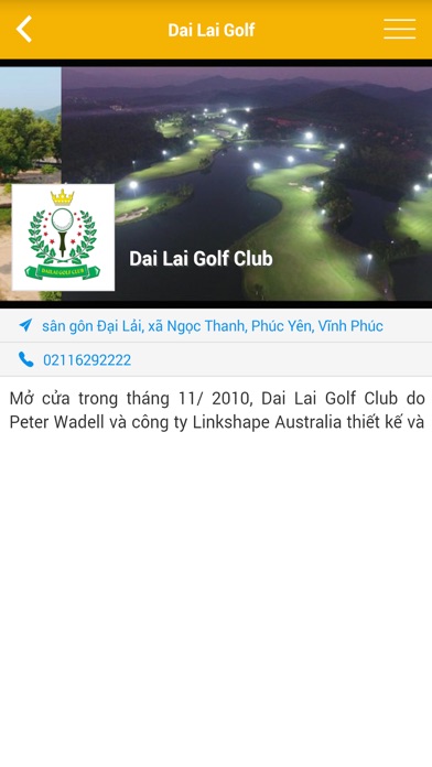 Dai Lai Golf screenshot 2