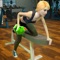 Virtual Gym Girl Fitness Yoga