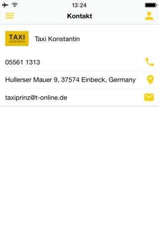 Taxi Konstantin Einbeck screenshot 3